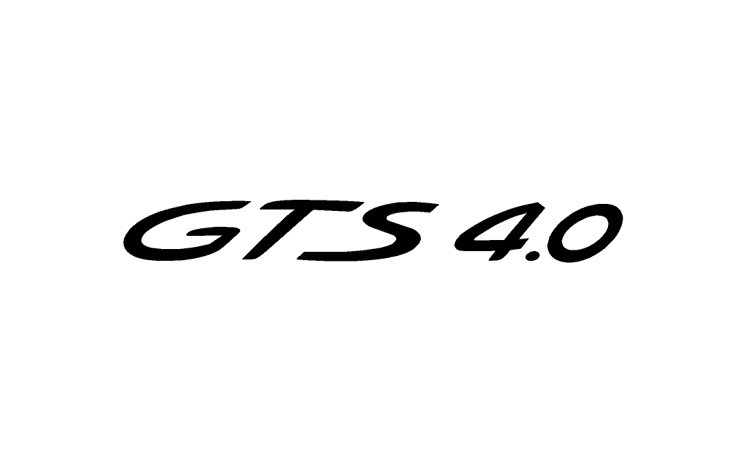 "GTS" Türaufkleber-Logos für Porsche-Fahrzeuge (Boxster, Cayman, 911, Macan, Cayenne, Panamera)