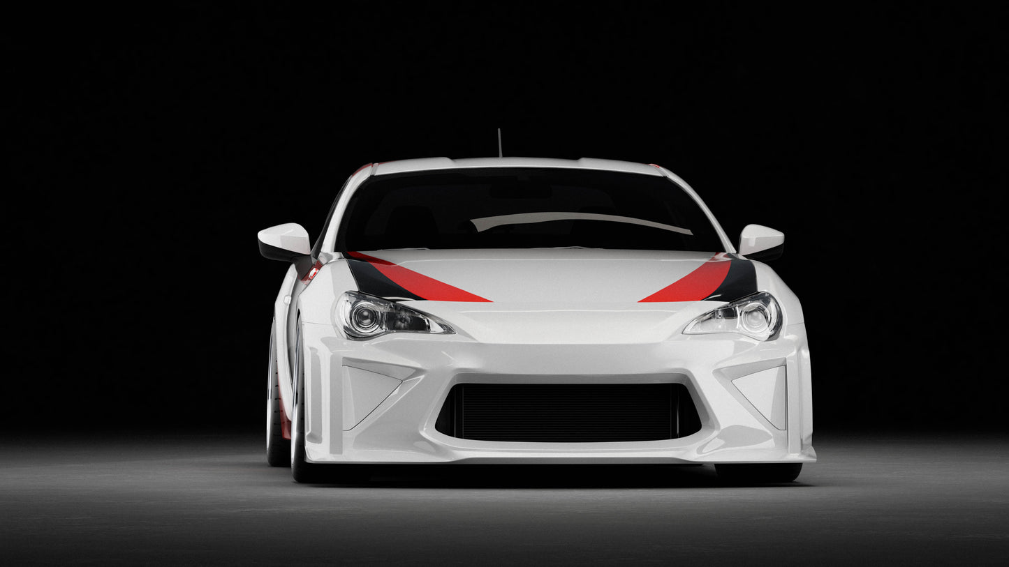 (PRE-ORDER) Front Bumper – Toyota/Scion/Subaru GT86/FRS/BRZ (ZC6 2012-2020)