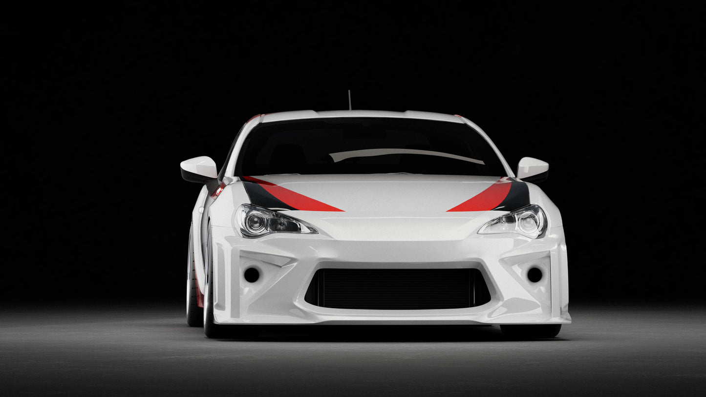 (PRE-ORDER) Front Bumper – Toyota/Scion/Subaru GT86/FRS/BRZ (ZC6 2012-2020)