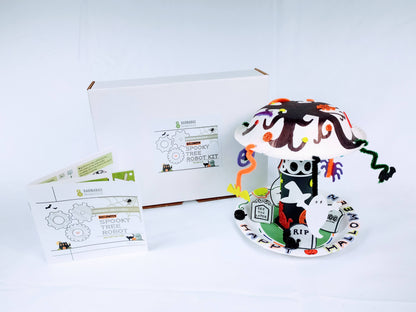 Halloween Spooky Tree Robot: Craft Tinker Kit For Kids (Ages 6-10)