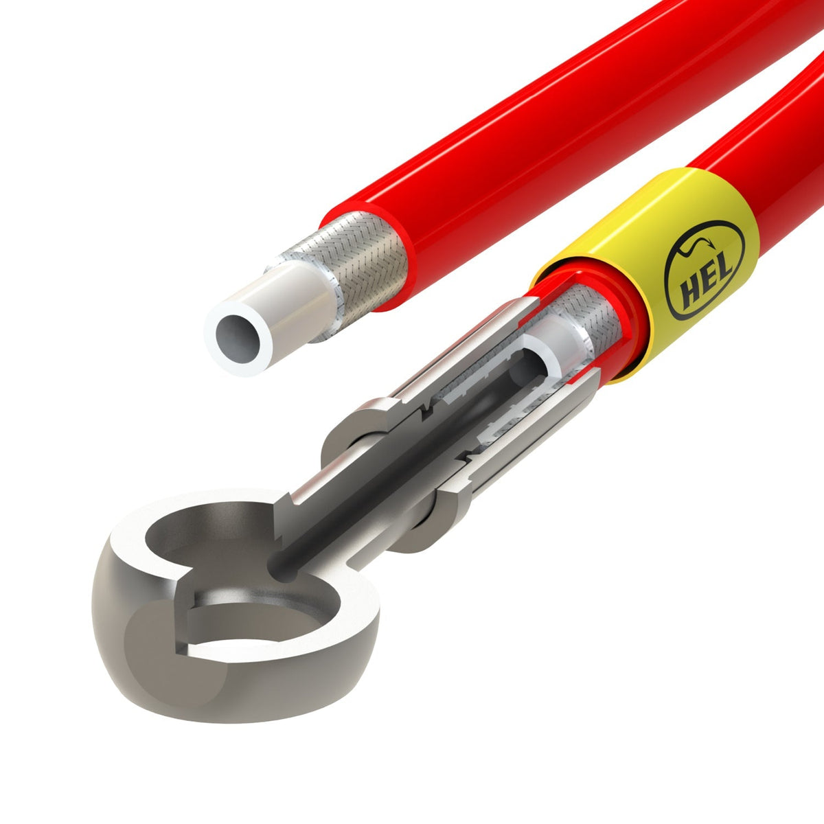 HEL Performance Brake Lines for Alfa Romeo 105 2.5 ie, Stainless Steel Braided