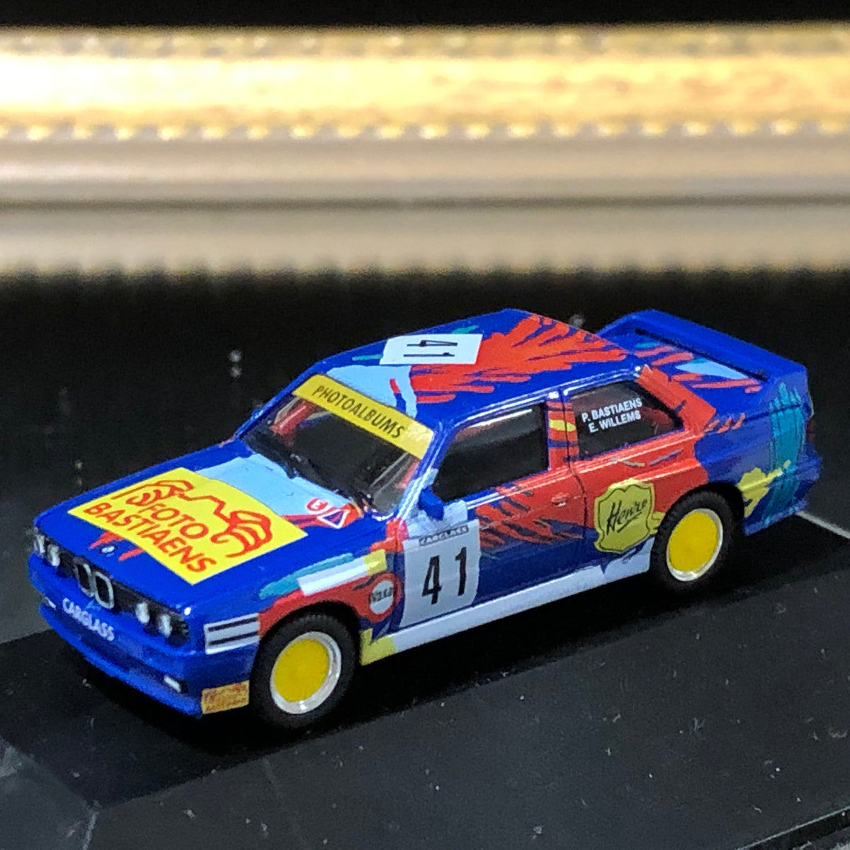 BMW M3 1987 N 41 Bastiaens - Willems by Herpa 1:87 (084017)