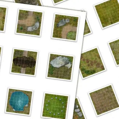 Digital Forge: Huntsman's Forest - Forest Themed Modular Terrain Tiles