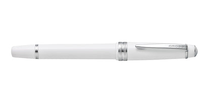 Bailey Light™ Polished White Resin Medium Nib Fountain Pen