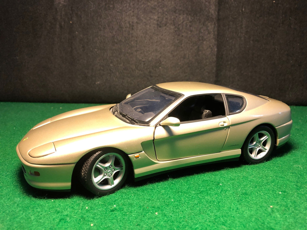 Ferrari 456 M Silver by HotWheels 1:18 (23917)(No box)