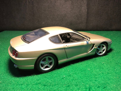 Ferrari 456 M Silver by HotWheels 1:18 (23917)(No box)