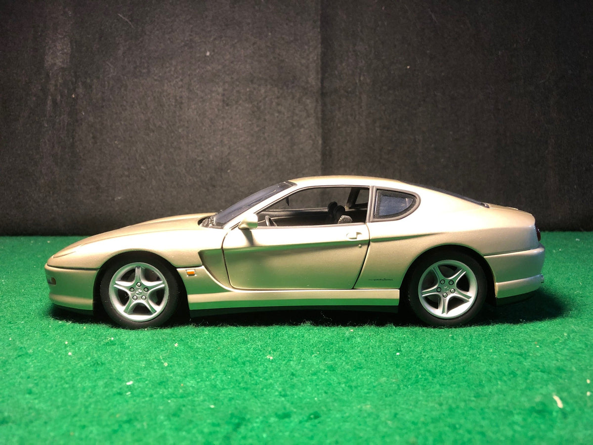 Ferrari 456 M Silver by HotWheels 1:18 (23917)(No box)