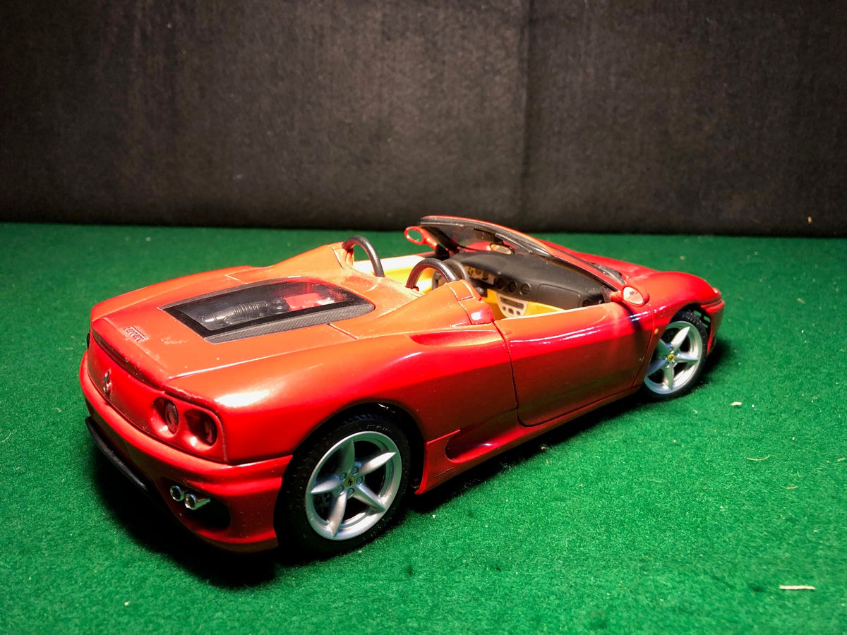 Ferrari 360 Spider, Red, by HotWheels 1:18 (27774)(No box)