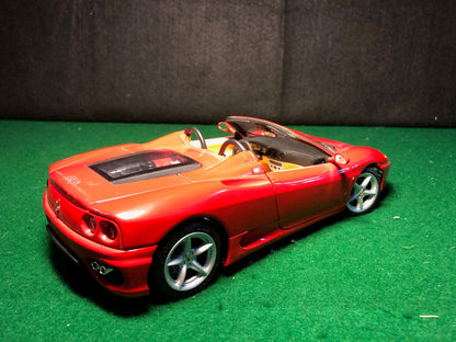 Ferrari 360 Spider, Red, by HotWheels 1:18 (27774)(No box)