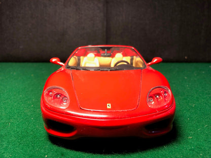 Ferrari 360 Spider, Red, by HotWheels 1:18 (27774)(No box)