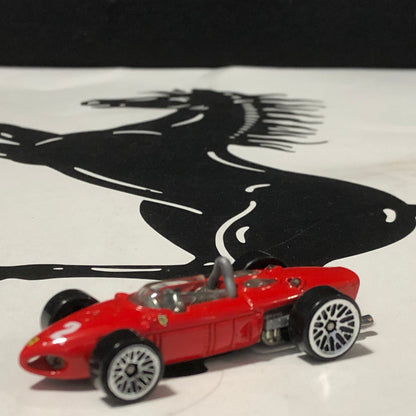 Ferrari F1 156 Sharknose N 2 by HotWheels 1:64 (LW)(28762)(No box)
