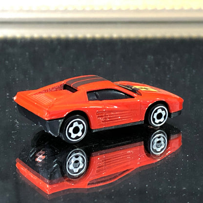 Ferrari Testarossa Red - Micro Color Racers by HotWheels 1:87 HO (3226)