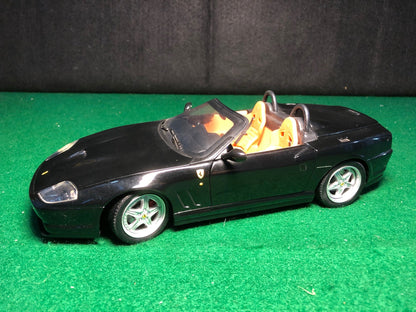 Ferrari 550 Barchetta Pininfarina Black by HotWheels 1:18 (54597)(No box)