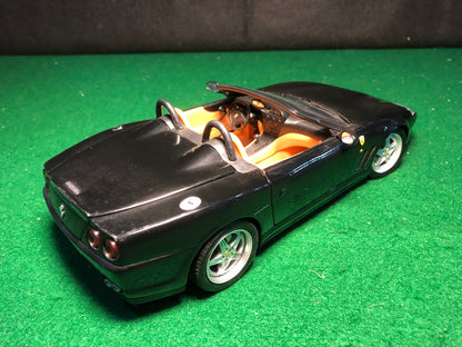 Ferrari 550 Barchetta Pininfarina Black by HotWheels 1:18 (54597)(No box)