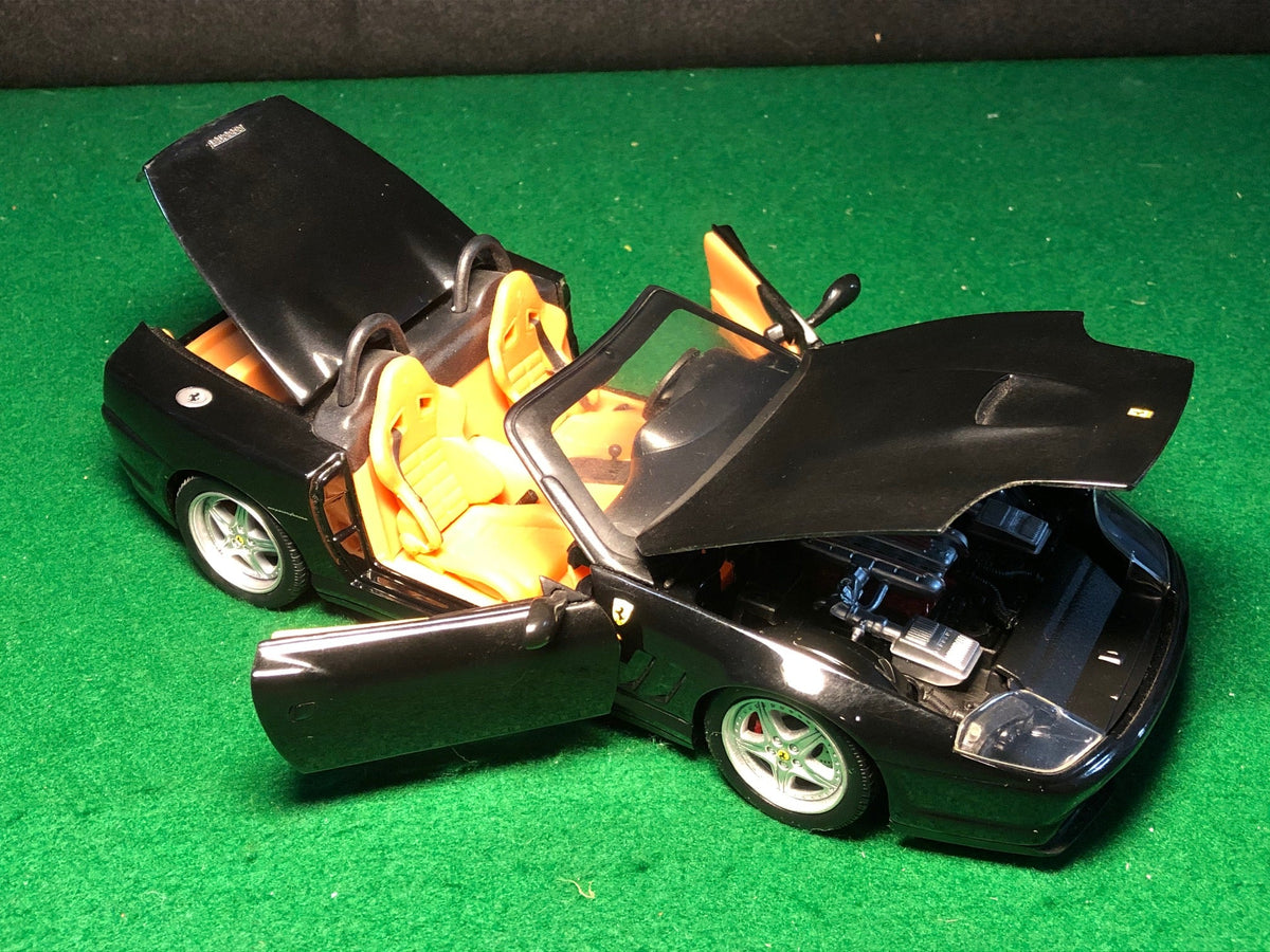 Ferrari 550 Barchetta Pininfarina Black by HotWheels 1:18 (54597)(No box)