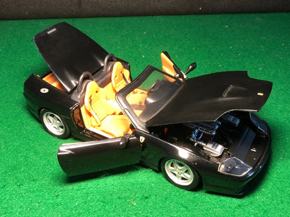 Ferrari 550 Barchetta Pininfarina Black by HotWheels 1:18 (54597)(No box)