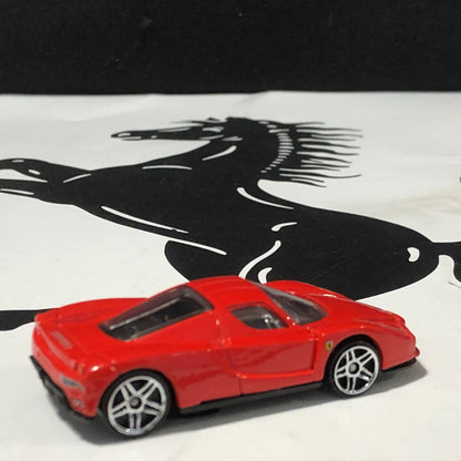 Ferrari Enzo Red by HotWheels 1:64 (Chrome PR5)(56387)(No box)