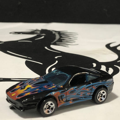 Ferrari 550 Maranello Black by HotWheels 1:64 (5SP)(B3852)(No box)
