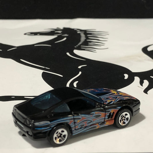 Ferrari 550 Maranello Black by HotWheels 1:64 (5SP)(B3852)(No box)