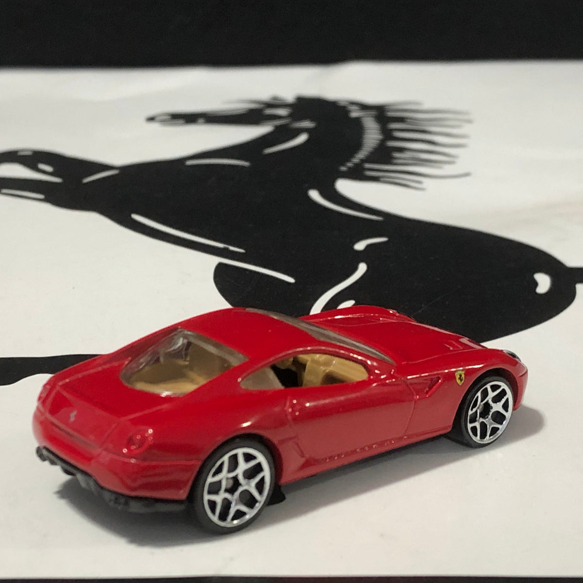 Ferrari 599 GTB Red by HotWheels 1:64 (Y5)(L4269)(No box)