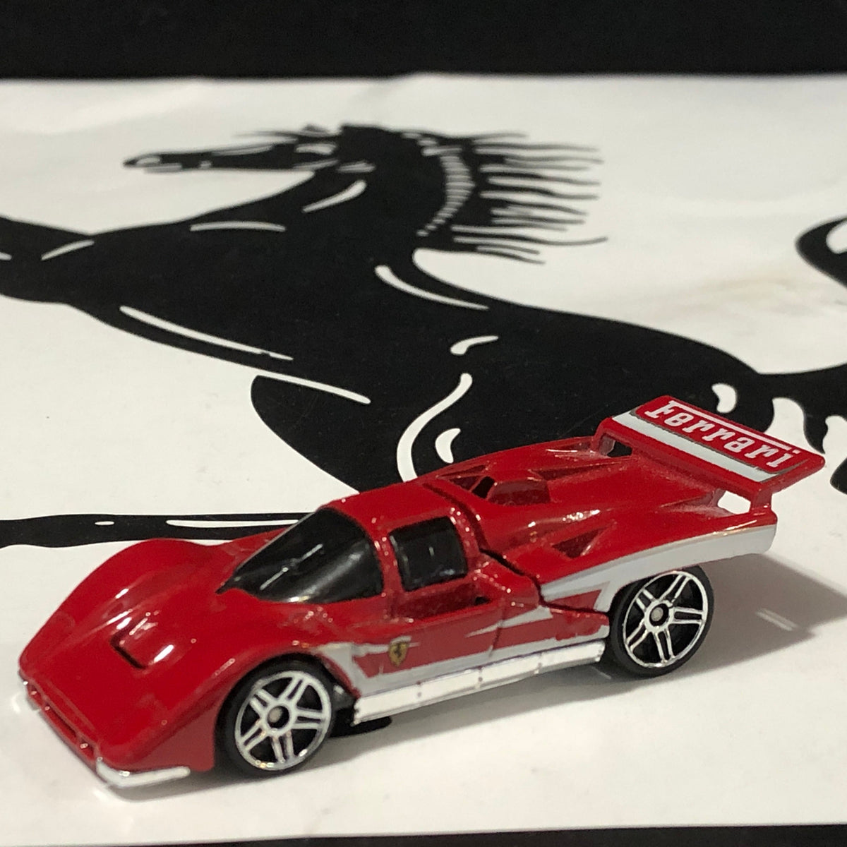 Ferrari 512M Red by HotWheels 1:64 (Chrome PR5)(P2415)(No box)