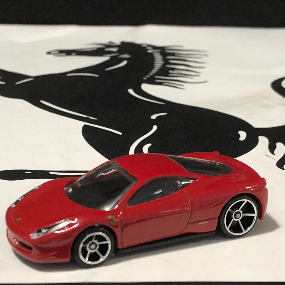Ferrari 458 Italia Red by HotWheels 1:64 (OH5)(R0954)(No box)