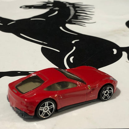 Ferrari F12 Berlinetta Red by HotWheels 1:64 (PR5)(X1613)(No box)