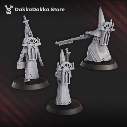 Novicias de trinchera impresas en 3D x3 de DakkaDakka Miniatures