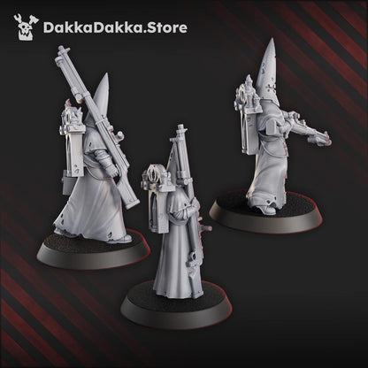 Novicias de trinchera impresas en 3D x3 de DakkaDakka Miniatures