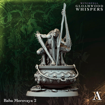 Baba Morovayas impresa en 3D por Archvillain Games