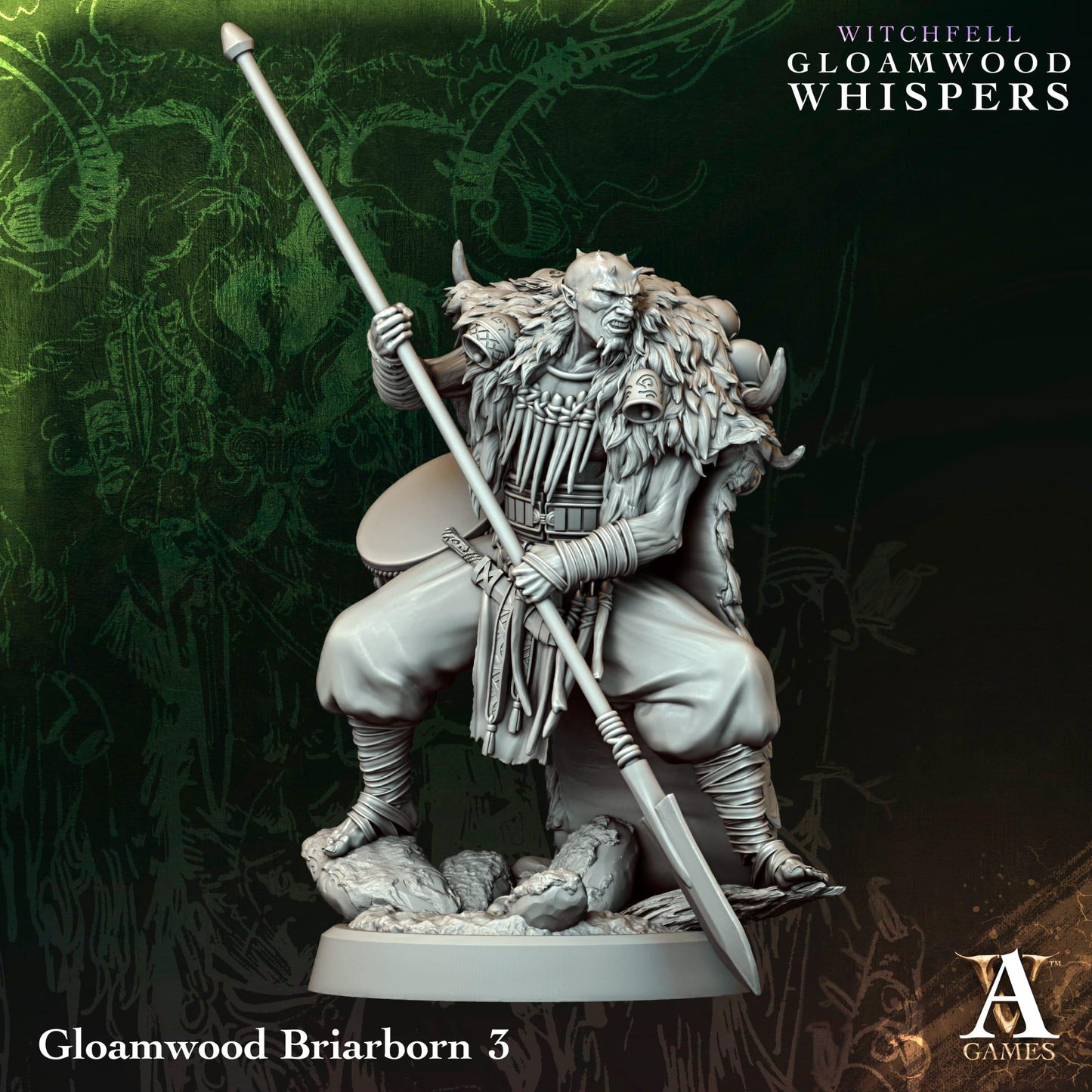 Briarborns Gloamwood impresos en 3D de Archvillain Games