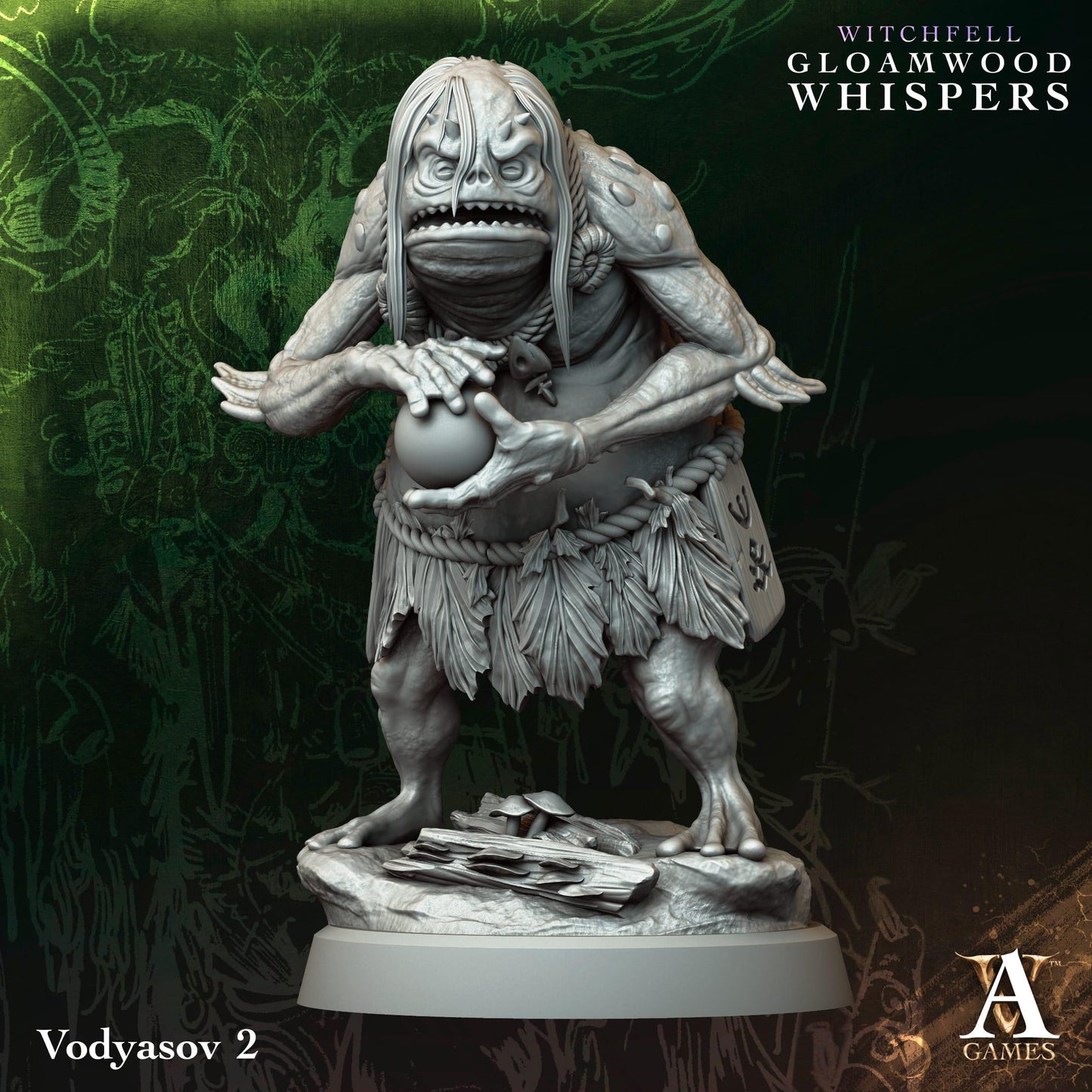 Vodyasovs impresos en 3D de Archvillain Games