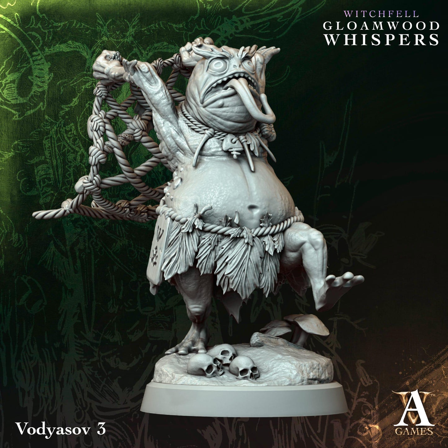 Vodyasovs impresos en 3D de Archvillain Games