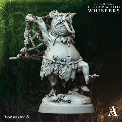 Vodyasovs impresos en 3D de Archvillain Games