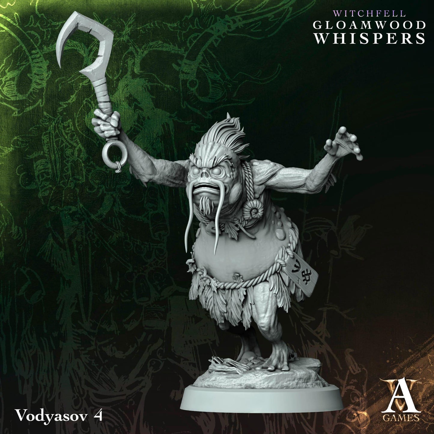 Vodyasovs impresos en 3D de Archvillain Games