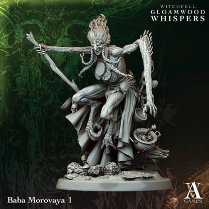 Baba Morovayas impresa en 3D por Archvillain Games