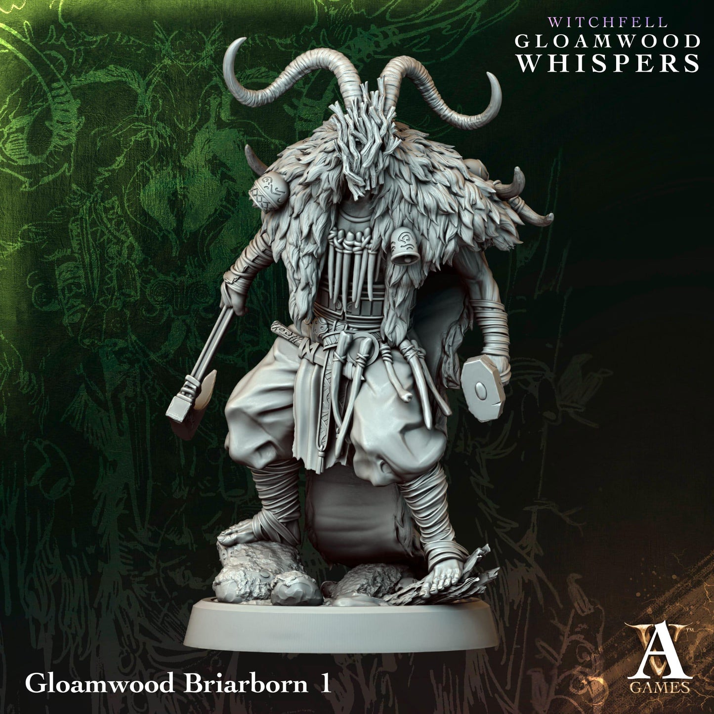 Briarborns Gloamwood impresos en 3D de Archvillain Games