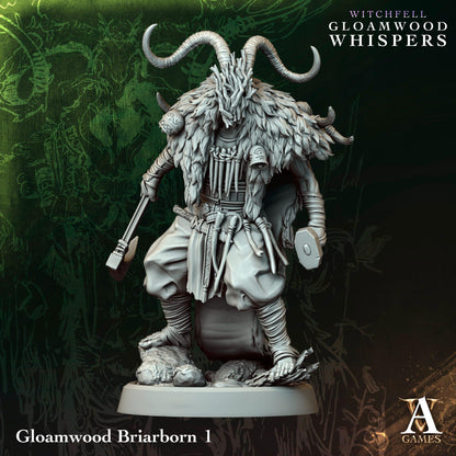 Briarborns Gloamwood impresos en 3D de Archvillain Games