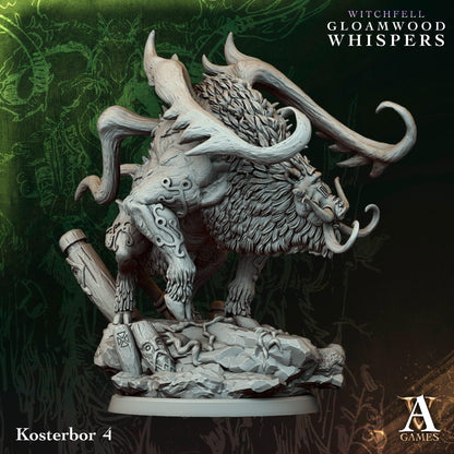 Kosterbors impresos en 3D por Archvillain Games