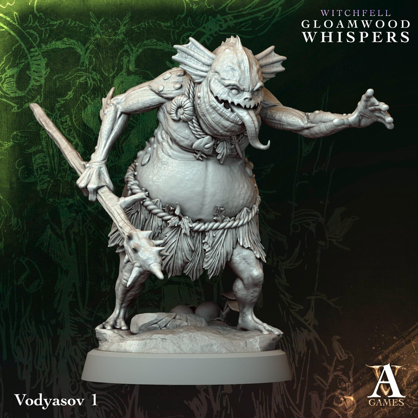 Vodyasovs impresos en 3D de Archvillain Games