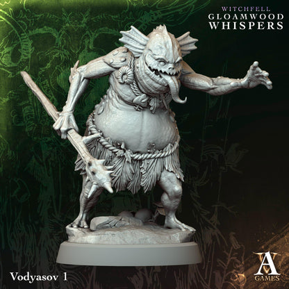 Vodyasovs impresos en 3D de Archvillain Games