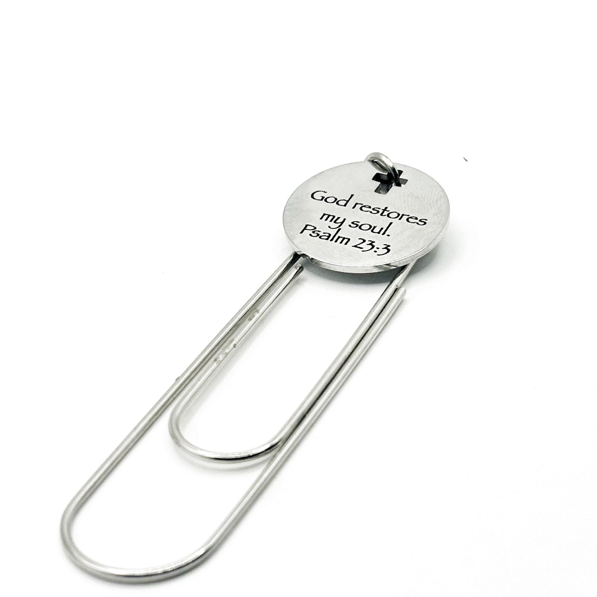 God Restores My Soul Psalm 23 3 Bookmark