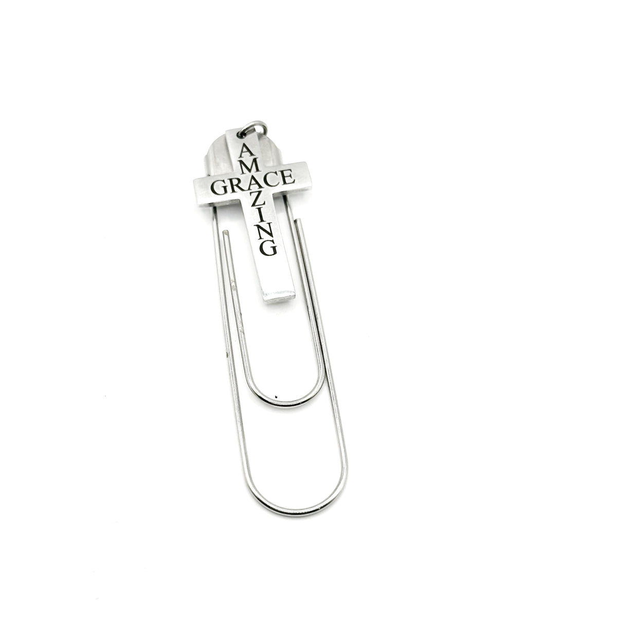 Amazing Grace Cross Paperclip Bookmark