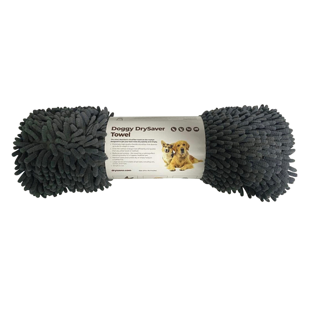 Doggy DrySaver – Premium Chenille Pet Drying Towel (70 x 40 cm / 27.5 x 15.7 in) — photo 1 of 5