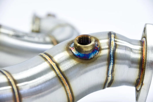 ARM Motorsports BMW 335I N54 3" CATLESS DOWNPIPES — photo 1 of 6