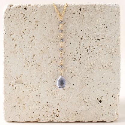 Tanzanite Quartz Yoga Pendant