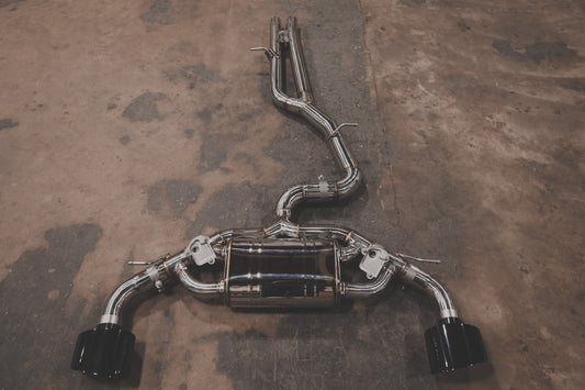 Audi TTRS MK3 Valved Sport Exhaust System — photo 1 of 10