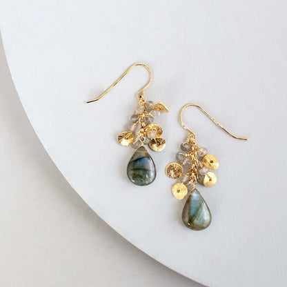 Labradorite Aurora Earrings