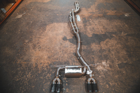 BMW F8x M3 / M4 Equal Length Valved Sport Exhaust System — photo 1 of 10