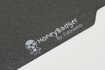 HoneyBadger Zero G Mercury 1 Dual Sided Black Textured & Smooth PEI Flex Plates — photo 1 of 2